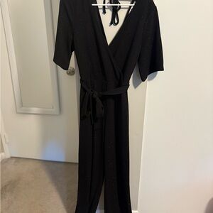 Miami Black Wrap Jumpsuit